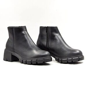 Steve Madden Black Ankle Boots